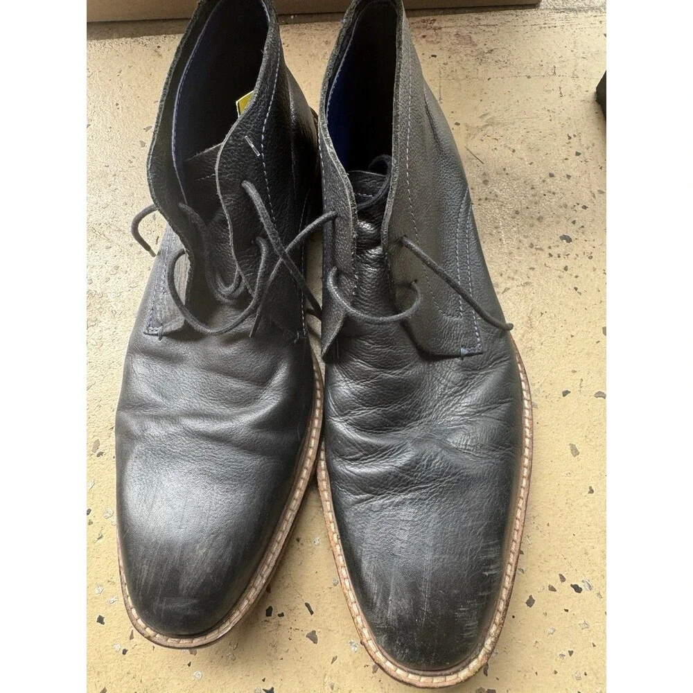 Ted Baker London 10 Black Leather Torsdi 2 FD05450 Shoes